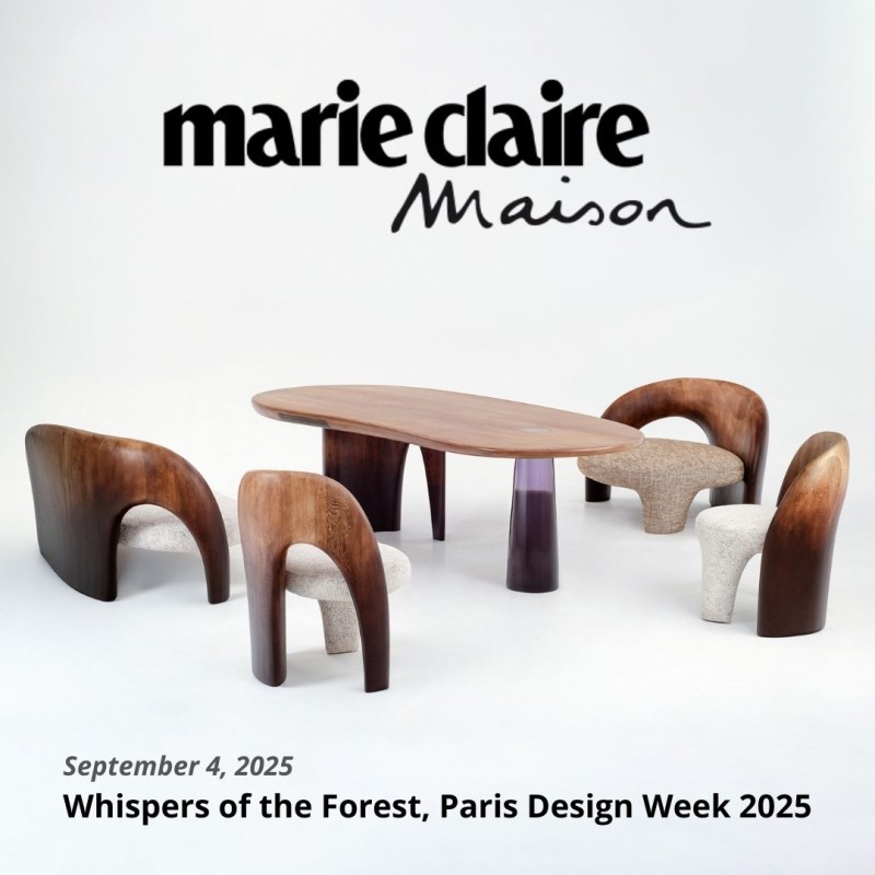 MARIE CLAIRE MAISON - ARABIA - Whispers of the Forest, Paris Design Week 2025